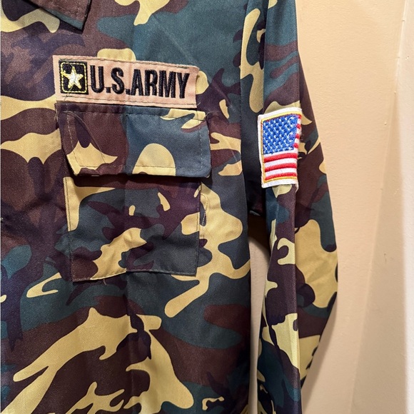 3 pc Camouflage Army Jacket and Pants Set Boys - Picture 4 of 9